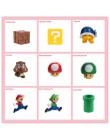 10 Uds 3D Super Mario Bros imanes de frigorífico imán etiqueta para mensaje hombre adulto niña niño niños juguete regalo de cump