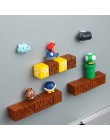 63 Uds 3D Super Mario imanes de resina para frigorífico juguetes para niños casa decoración adornos figuras pared Mario imán de 