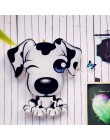 Perro mascota 1 pieza imán nevera alta calidad dibujos animados decoración del hogar gran oferta acrílico moderno pegatina magné