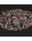 100 g/bolsa Natural mezcla de piedra de cristal de cuarzo grava Natural caída de minerales de piedra para la decoración del acua