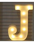 Letra luminosa noche Led luz creativa 26 alfabeto inglés Número Led lámpara batería romántica boda fiesta decoración Envío Direc