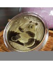 Monedas Panda grande Baobao China colección conmemorativa arte regalo negro y blanco oso lindo oro plata color