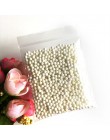 12 bolsas/lote forma de perla-3mm-2,5mm suelo de cristal, barro creciente bombillas de hidrogel Gel creciente bolas de Gel agua 