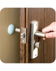 1 pieza autoadhesiva de goma tampón de puerta protectores de pared manija de puerta parachoques engrosamiento de la pared puerta