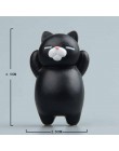 1 Pza refrigerador gato gordo divertido dibujos animados animales gato nevera etiqueta magnética sostenedor del refrigerador reg
