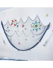 Red de pesca Mediterráneo decoración Náutica para el hogar Decoración de ancla de concha marina decoración de mar tejido a mano 