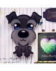 Gran venta lindo Popular de alta calidad 1 PC adhesivo magnético acrílico decoración del hogar perro mascota dibujos animados im