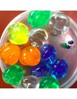 10 unids/lote 10-12mm gran cristal suelo hidrogel Gel niños juguete cuentas de agua crecimiento Orbiz agua bolas de decoración p