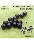 5000 unids/lote 6mm cuentas de agua de suelo de cristal hidrogel Gel semillas de polímero Flujo de barro crecimiento de perlas b