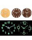 Reloj de números para pared Digital DIY 3D reloj silencioso acrílico oscuro resplandor luminoso colgante reloj acrílico breve si