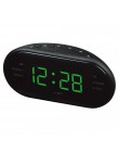 17*6*8,5 cm moderno AM/FM LED Reloj Radio electrónico de escritorio despertador relojes de mesa Digital Función de dormir
