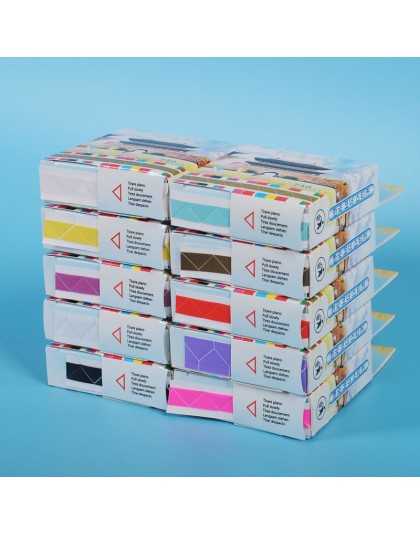 250 unids/caja autoadhesiva esquina álbum de recortes protección del medio ambiente PVC álbumes de fotos 10 colores de bombeo di