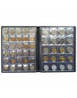 250 piezas de almacenamiento de monedas libro conmemorativo colección de monedas soportes de álbum colección volumen carpeta de 