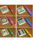6 piezas/lote niños tijeras de papel para manualidades 6 patrones de corte bordes curvos tijeras decorativas DIY para álbum de r