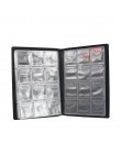 Mini moneda rusa álbum 10 páginas 120 unidades de bolsillo colección de monedas libro de protección de monedas álbum Rojo Negro 