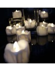 Paquete de 12 velas de Año Nuevo remotas o no remotas, luces de té Led alimentadas por batería, Candelitas falsas Led vela LUZ D