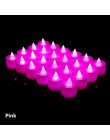 24 Uds LED vela té luz batería lámpara simulación Color llama parpadeante hogar boda cumpleaños fiesta decoración velas