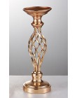Jarrones de flores de oro/plata candelabros de camino mesa de plomo centro de mesa soporte de candelabro de Metal para candelabr