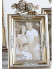 Marco de fotos de resina blanca plateada Retro Set Up marco de fotos creativo Cupido foto decoración del hogar marco de fotos de