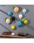 NOOLIM creativo americano de cerámica globo flor para colgar en pared olla habitación de los niños flor para colgar en pared flo