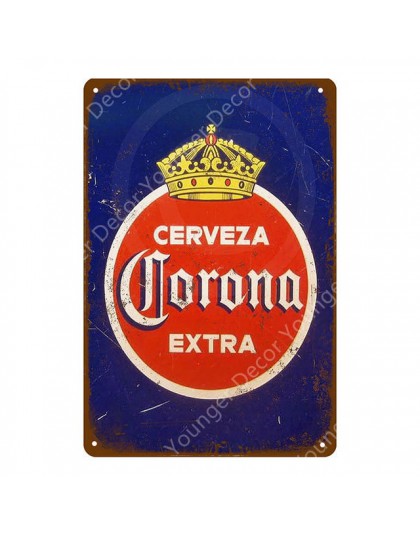 Ron con el paquete de placa de cerveza Peroni Vintage Metal estaño carteles Pub Bar Casino pared platos decorativos whisky vino 