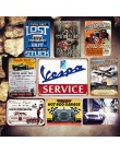 Placa de Moto Servizio placas de Metal Vintage señales decorativas de coche pegatinas de pared de gasolina venta de neumáticos p