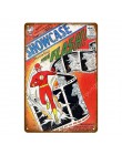 Dibujos Animados películas cómics serie de TV carteles de Metal póster Retro Vintage arte Kraft pintura de pared placa decorativ