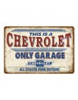 Barra caliente decoración de garaje Vintage Metal estaño signos clásico coche Motor batería herramientas pared arte placa Shabby