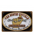 Garaje de coches Vintage Metal estaño signos Vespa placas decorativas Mac camiones pegatinas de pared motocicleta cartel decorac