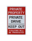 Dl-no estacionamiento signo de propiedad privada los infractores serán remolcados signo UV impreso, fácil de Moun