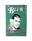 Guardar bebida de agua cartel de lata de cerveza póster clásico de Metal BAR decorativo placa de Metal placas pegatina de pared 