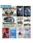 [SQ-DGLZ] motos/Paseo cartel de Metal vintage placas de Metal café Pub Club hogar Decoración de pared estaño signos placa Retro