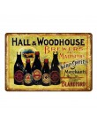 Hombre cueva sin trabajo beber cerveza vino Metal lata signos whisky placa pintura Vintage cartel pared pegatina Pub Bar decorac