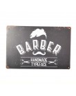 Barbería Vintage estaño signo Universidad dormitorio placa de Metal decoración placa cartel Café Bar pared decoración del hogar 