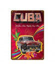Retro visita Cuba libre Metal signos Pub Bar habitación Club decoración Vintage pared arte Carft Placa de pintura Havana noche c