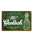 Saludos a la cerveza Metal signos hielo vino tinto whisky cartel pared arte pintura placa para Pub Bar Club hogar Decoración Vin