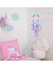 Our warm Home Decoration Unicorn Dream Catcher Girl dormitorio pared accesorio hecho a mano Baby Shower boda fiesta suministros 