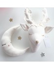 Nueva cabeza de ciervo de peluche trofeo de pared para guardería casa de invitados peluche Animal bebé niño dormitorio decoració