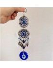 Amuleto Ojo Azul malvado protección turcas campanas de viento colgante de pared hogar decotación bendición regalo colgante de la