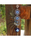 Amuleto Ojo Azul malvado protección turcas campanas de viento colgante de pared hogar decotación bendición regalo colgante de la
