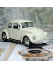 Las últimas llegadas faroot 2019 Vintage escarabajo fundido tirar atrás coche modelo juguete para niños regalo decoración bonita