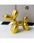 Lindo pequeño globo perro resina escultura artesanal regalos de moda pastel hornear decoraciones para el hogar fiesta postre ado