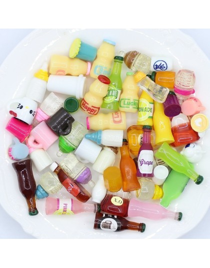 20 piezas tapa de botella miniatura casa de muñecas ornamento Mini juguete hogar artesanía Hada Bonsai decoración pastel decorac