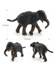 Simulación ardilla elefante loro Wombat estatuilla/modelo de animal decoración para el hogar miniatura decoración de jardín de h