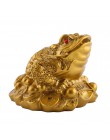 Feng Shui sapo dinero suerte fortuna y riqueza chino de rana, sapo moneda hogar Oficina Decoración de mesa decoración regalos de