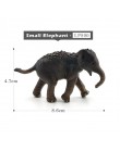 Simulación ardilla elefante loro Wombat estatuilla/modelo de animal decoración para el hogar miniatura decoración de jardín de h