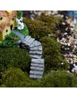 Escaleras de piedra figuras miniatura figurita Mini Jardín de hadas Micro paisaje tanque Animal estatua resina artesanal