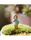 Nuevo 1 Uds Mini figurines en miniatura chica Mei resina ornamento de hadas gnomos de jardín terrarios con musgo hogar Decoració