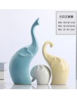 Figuras de cerámica modernas simples adorno de sala de estar decoración de muebles para el hogar artesanías Oficina Accesorios d