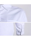 Camisas sueltas informales para mujer 2019 otoño nueva moda cuello más blusa de talla larga botones de manga larga camisa blanca